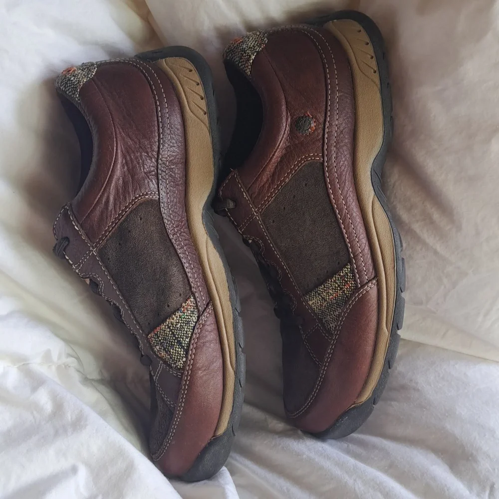 Taos Joyce Women's Brown Leather Suede Shoes Size 7 - Picture 8 of 8